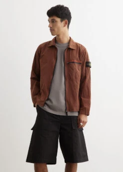 Stone Island Iridescent Nylon Overshirt 7 Stone Island Iridescent Nylon Overshirt -Men Clothing Store mens incu 758 03a739bf 0623 4bc8 bcbe 0c99fa5f4b27