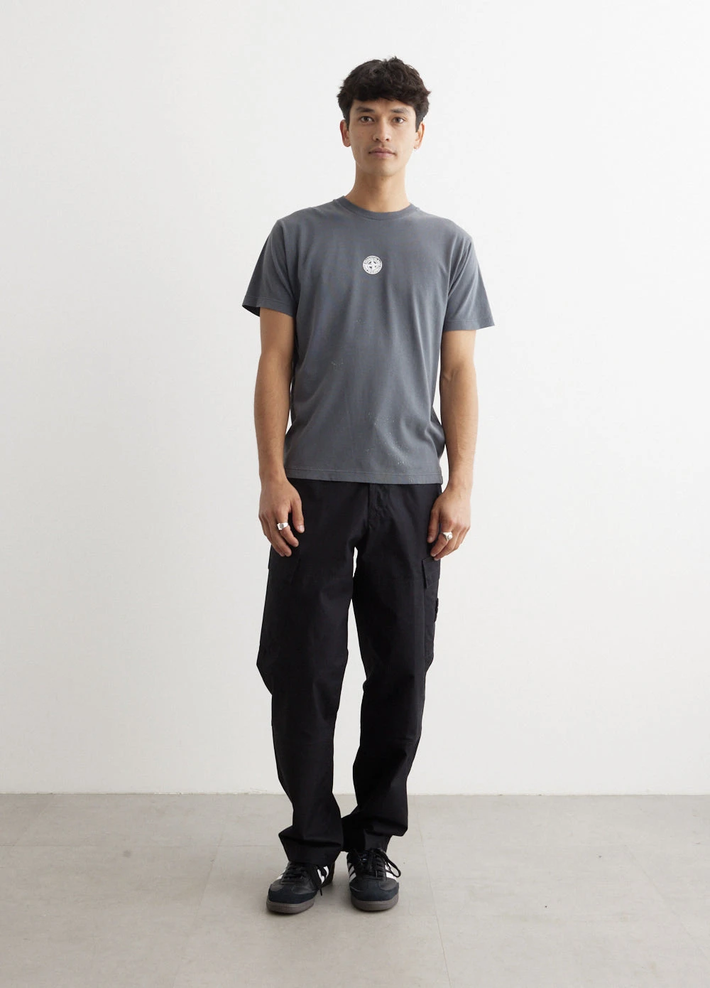 Stone Island Rubberized Logo T-Shirt 6 Stone Island Rubberized Logo T-Shirt - Image 6