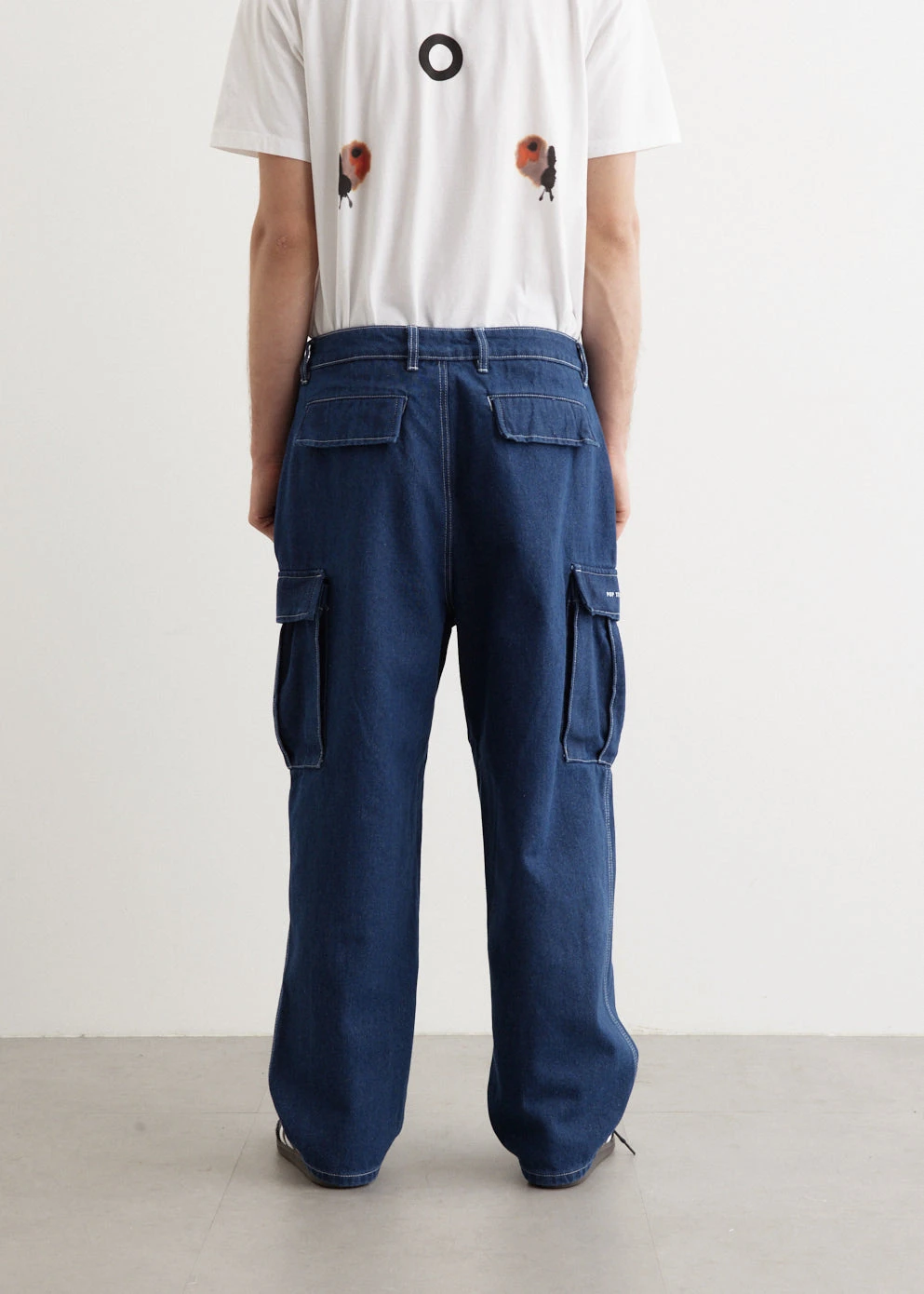 Denim Cargo Pants 3 Denim Cargo Pants - Image 3