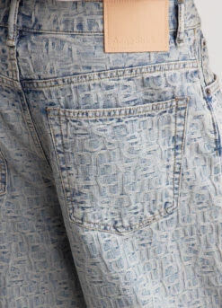 Acne Studios Rudda Denim Monogram Shorts 11 Acne Studios Rudda Denim Monogram Shorts -Men Clothing Store mens incu 767 c7274347 7474 495a 835f fd3d795d741f