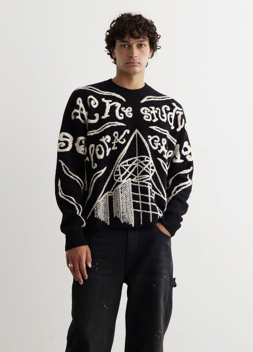 Acne Studios Kuis Antenne Animation Sweater 3 Acne Studios Kuis Antenne Animation Sweater - Image 3
