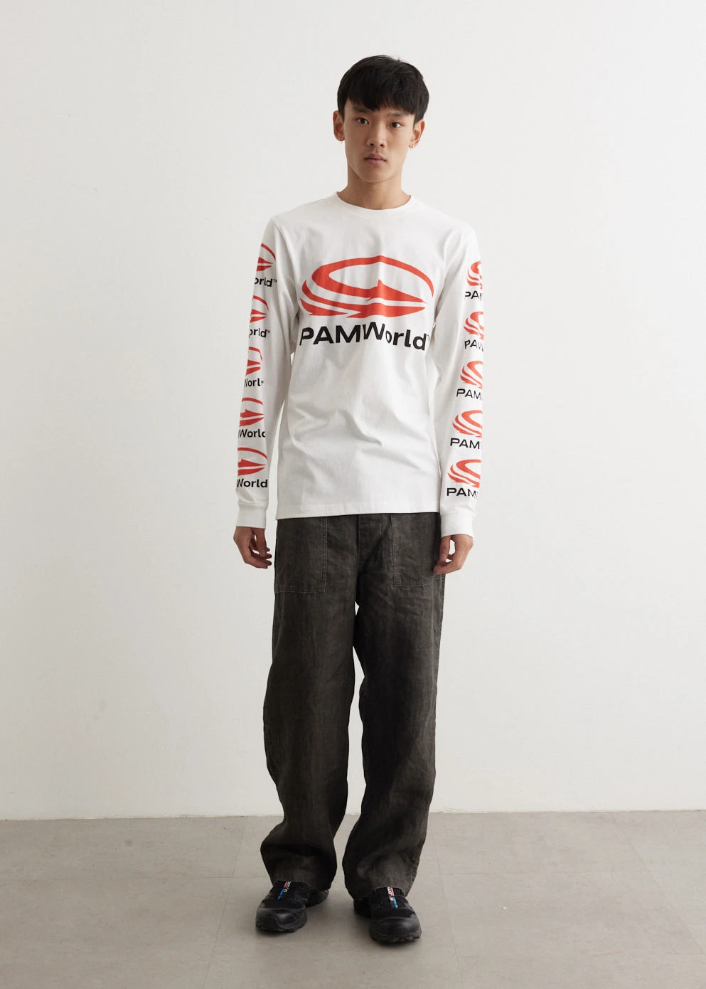 PWPWPWPW Long Sleeve T-Shirt 2 PWPWPWPW Long Sleeve T-Shirt - Image 2