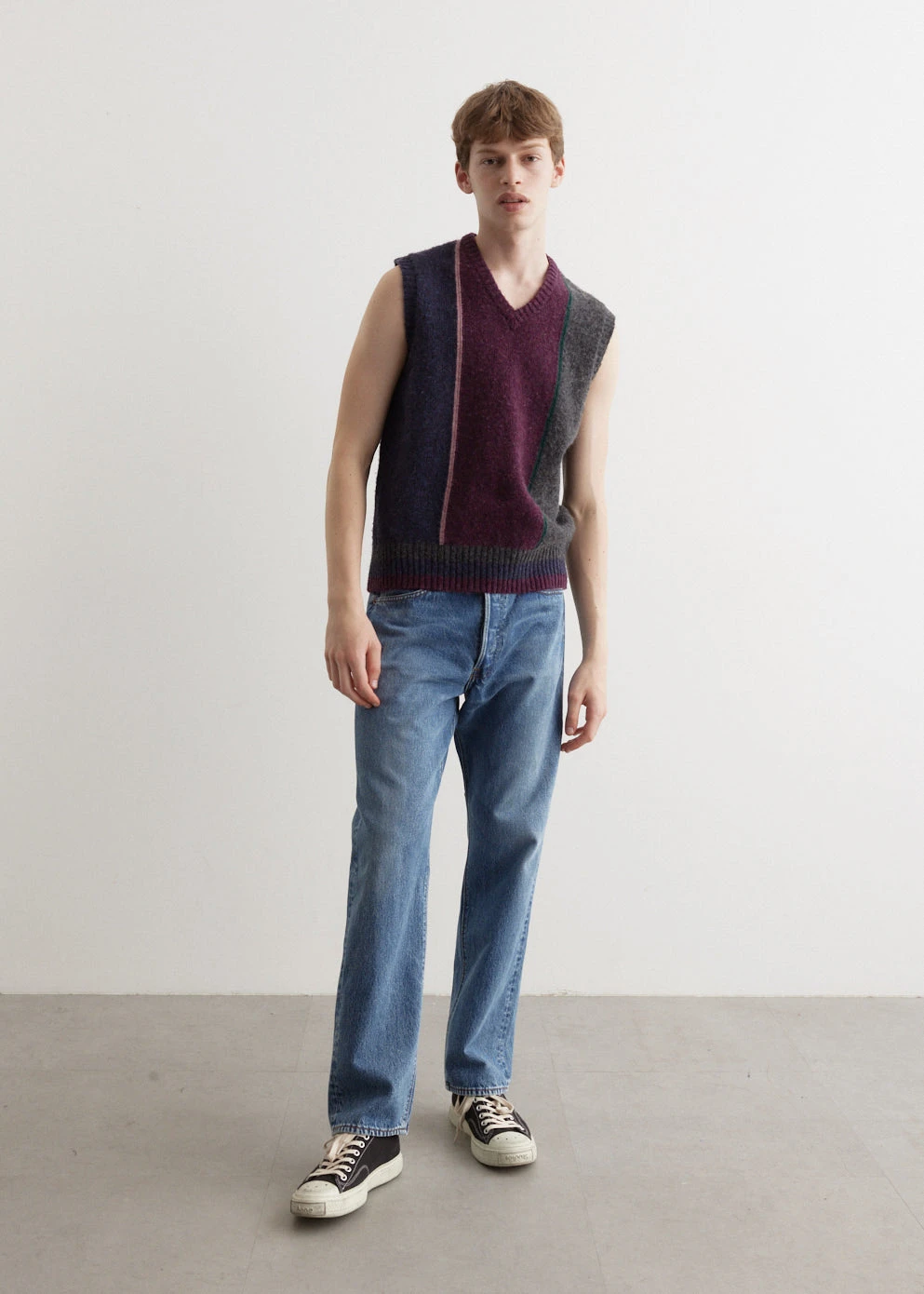 Shetland Block Sweater Vest 3 Shetland Block Sweater Vest - Image 3