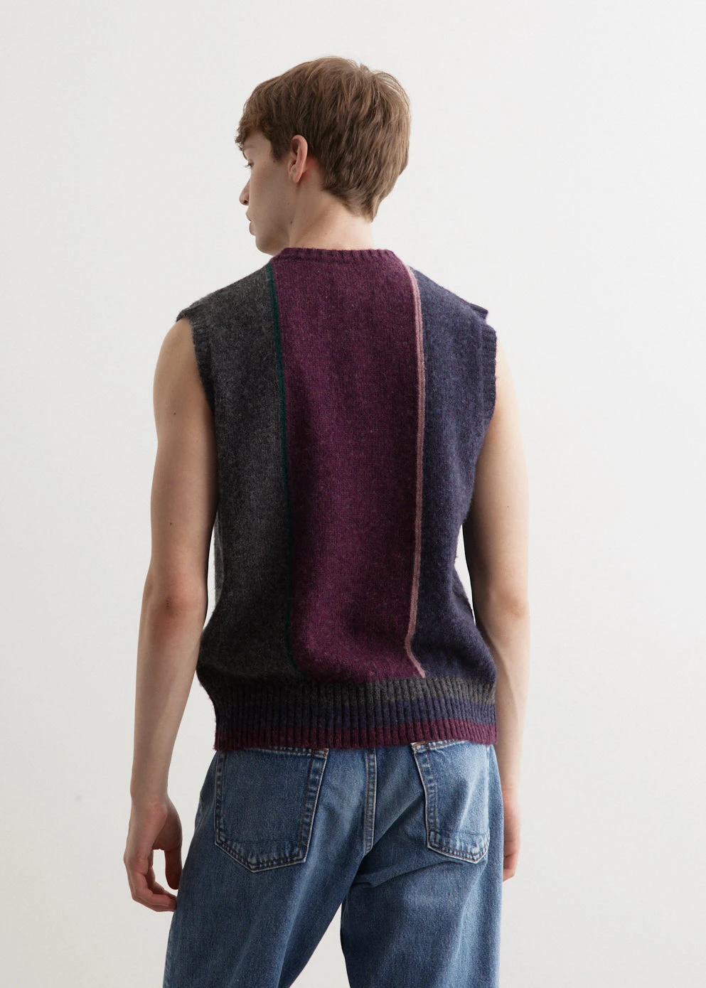 Shetland Block Sweater Vest 4 Shetland Block Sweater Vest - Image 4