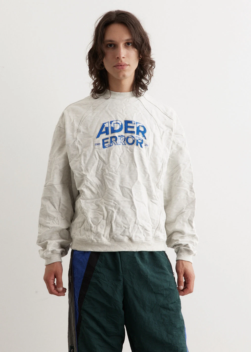 Wrinkled Logo Sweatshirt 1 Wrinkled Logo Sweatshirt