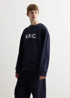 A.P.C. Eliot Sweatshirt -Men Clothing Store mens incu 796 1f15ff47 3eb6 447c a0dd a8d047bb6375