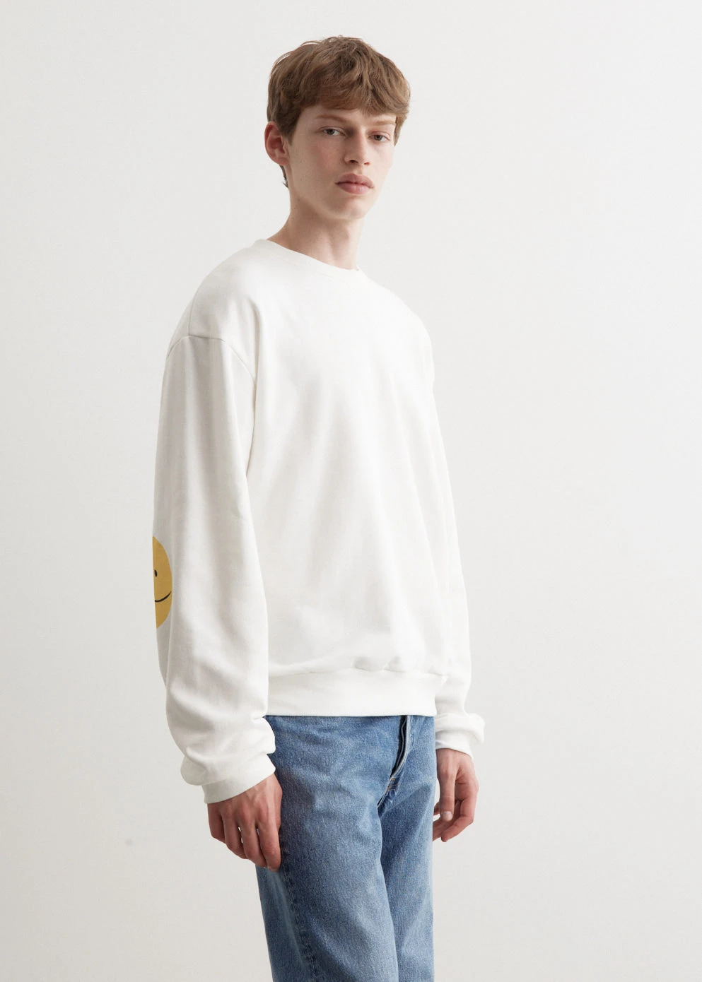 ECO Rainbowy Patch Crew Sweater 3 ECO Rainbowy Patch Crew Sweater - Image 3