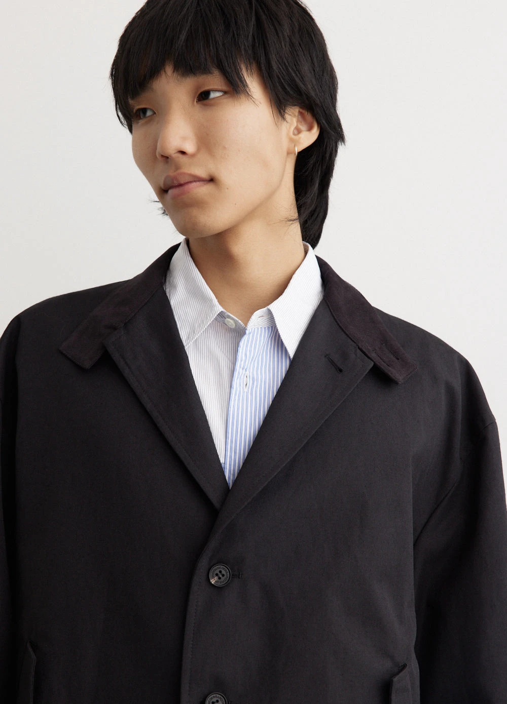 Polyester Ramie Twill Blazer 2 Polyester Ramie Twill Blazer - Image 2