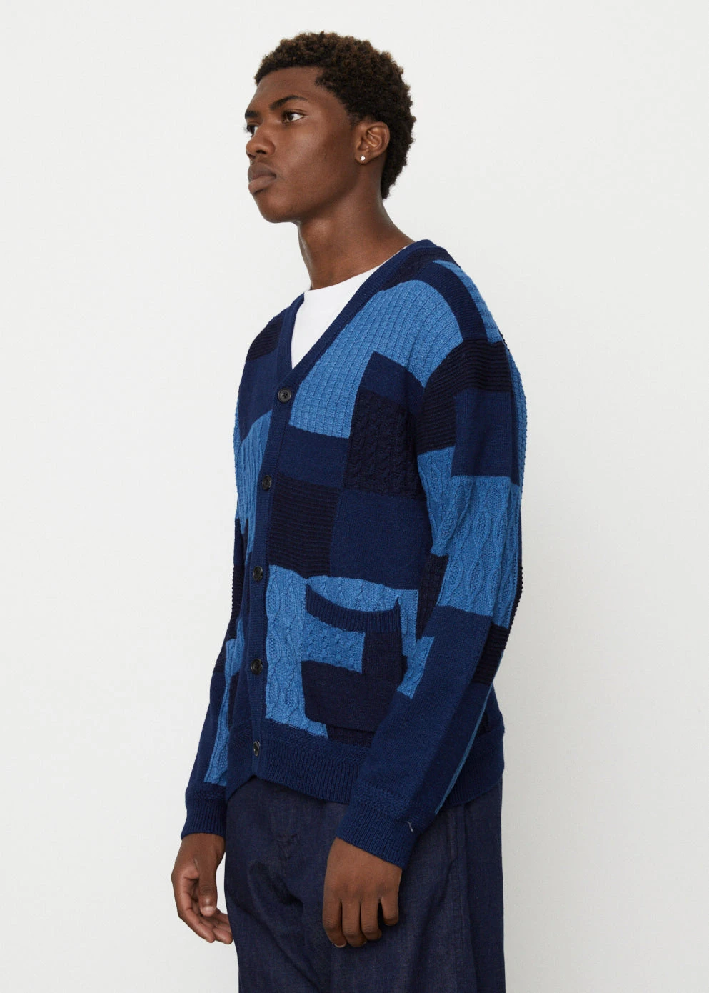 Patchwork Cardigan 3 Patchwork Cardigan - Image 3