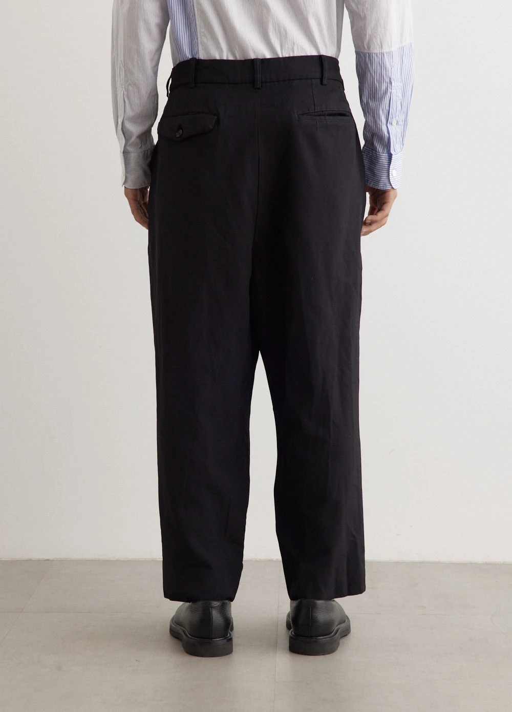 Serge Garment Dyed Pants 4 Serge Garment Dyed Pants - Image 4