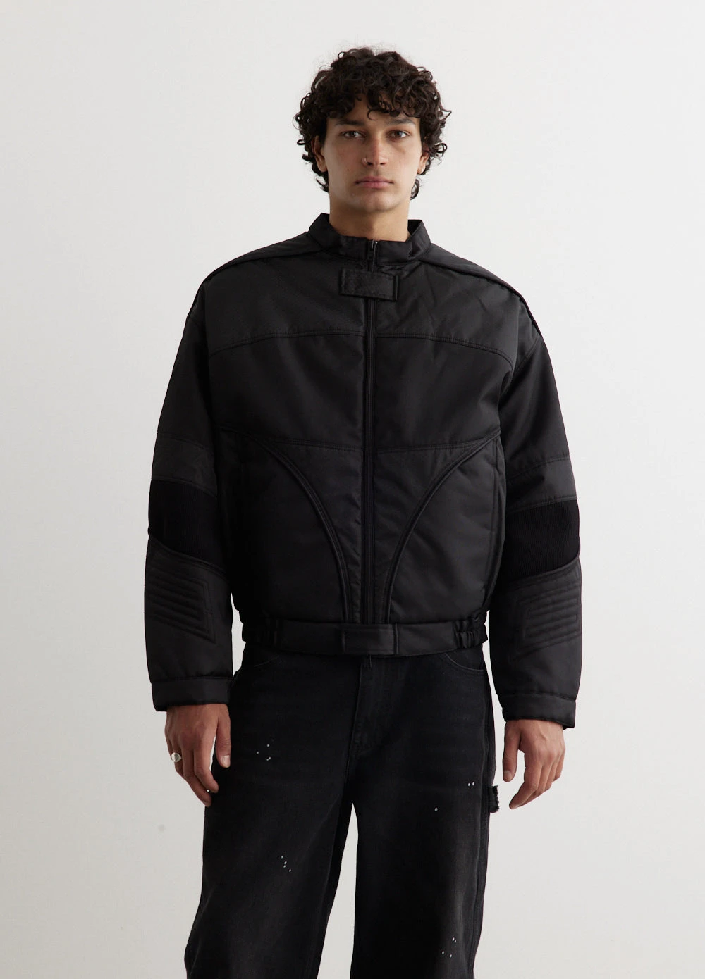 Acne Studios Odordo Flat Shiny Drill Jacket 3 Acne Studios Odordo Flat Shiny Drill Jacket - Image 3