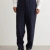 Garment Dyed Stripe Trousers