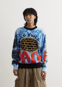 World Building Graphic Jacquard Knit