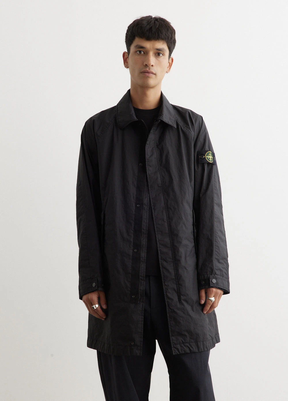 Stone Island Membrana 3L TC Trench Coat 3 Stone Island Membrana 3L TC Trench Coat - Image 3