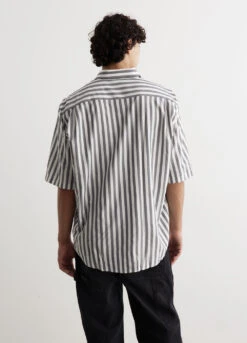 Acne Studios Sandrok Short Sleeve Matt Shirt -Men Clothing Store mens incu 870 88cd062a 13ad 4e80 bcd8 ad8fbf123ee2