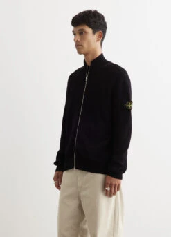 Stone Island Organic Cotton Rib Zip Knit 8 Stone Island Organic Cotton Rib Zip Knit -Men Clothing Store mens incu 884 f345c8ad 206a 489a 9d01 abdf05b32381