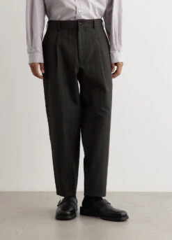 Men Clothing Store 33 Stripe Pleated Trousers