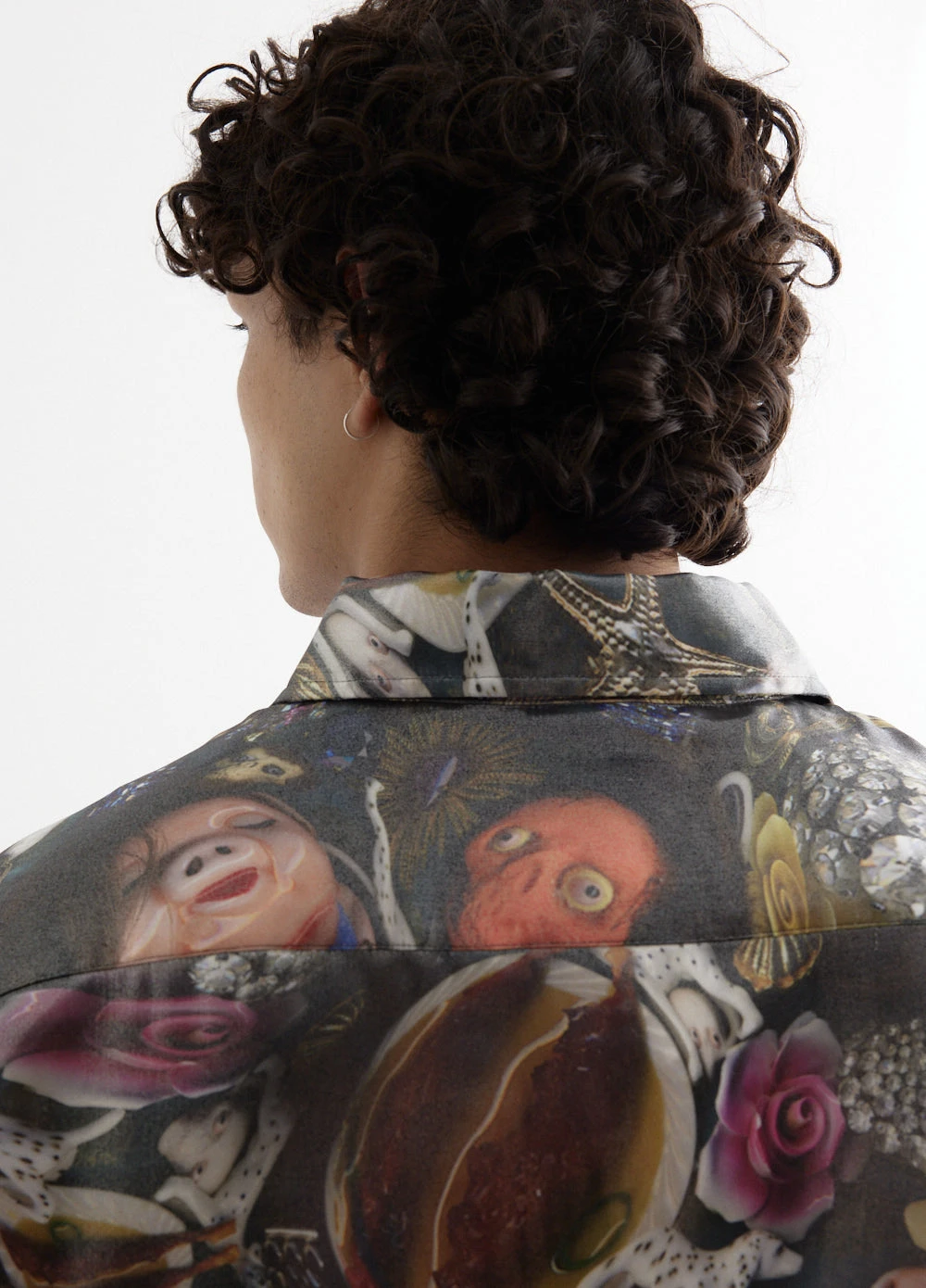 Acne Studios Sandrok Short Sleeve Foiled Print Shirt 3 Acne Studios Sandrok Short Sleeve Foiled Print Shirt - Image 3