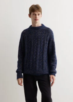Norse Projects Ivar Cotton Alpaca Cable Sweater