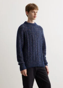 Norse Projects Ivar Cotton Alpaca Cable Sweater -Men Clothing Store mens incu 920 fd876df1 8baf 4cee b0e6 a4a7648b8f85