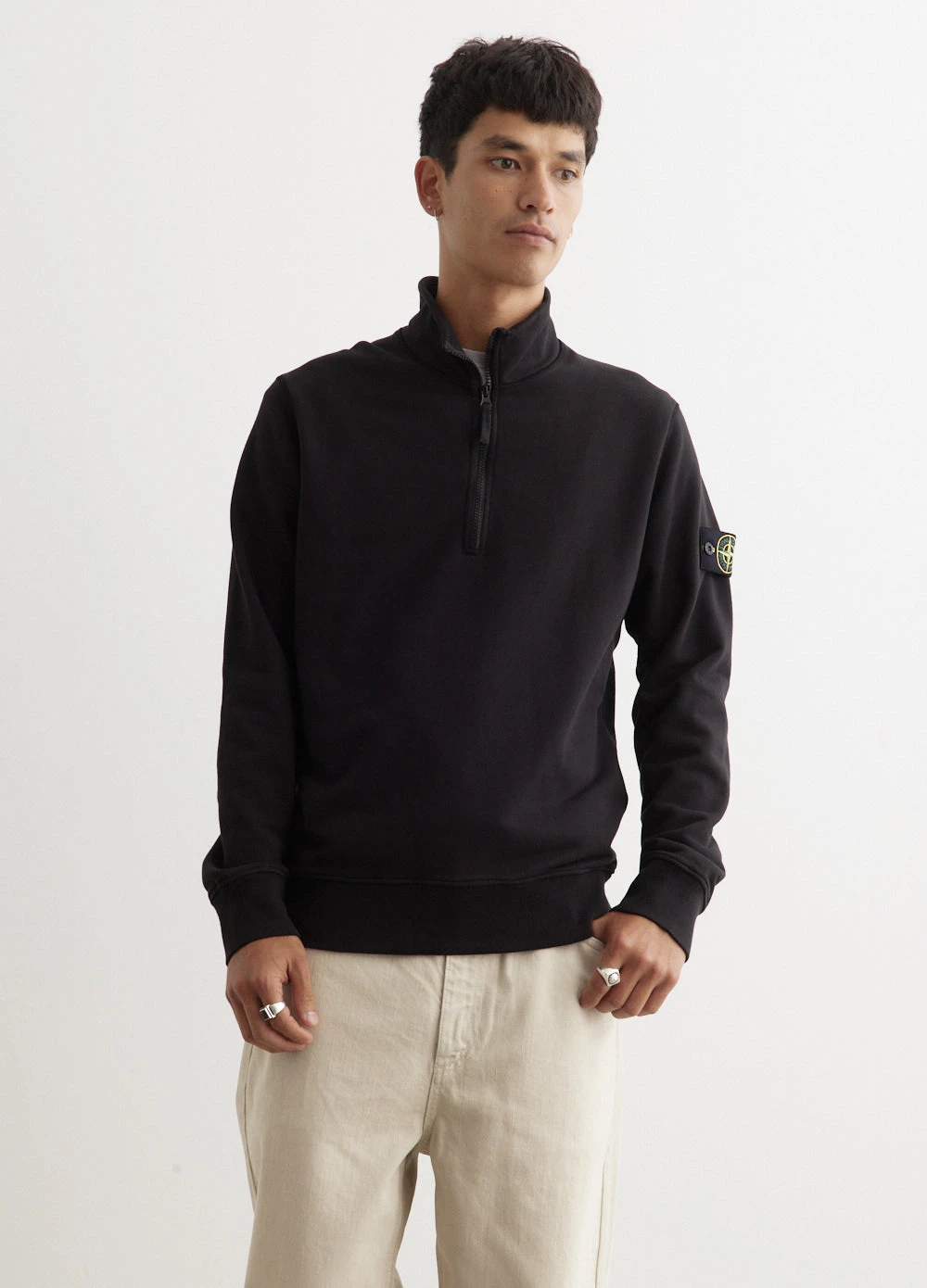 Stone Island Half-Zip Sweatshirt 3 Stone Island Half-Zip Sweatshirt - Image 3
