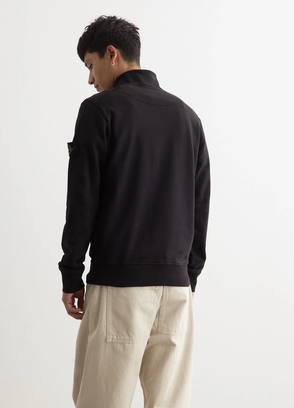 Stone Island Half-Zip Sweatshirt 4 Stone Island Half-Zip Sweatshirt - Image 4