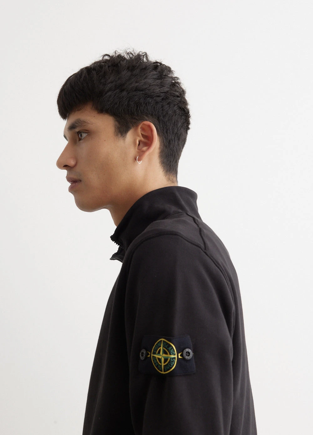 Stone Island Half-Zip Sweatshirt 2 Stone Island Half-Zip Sweatshirt - Image 2