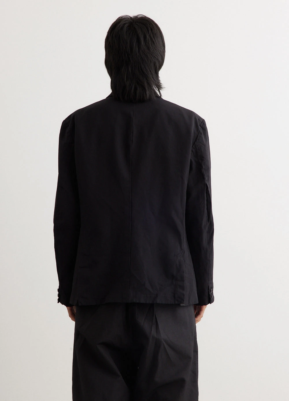 Serge Garment Dyed Blazer 4 Serge Garment Dyed Blazer - Image 4