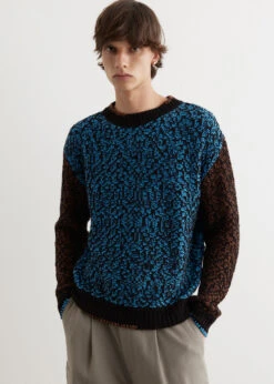 Net Crew-Neck Sweater