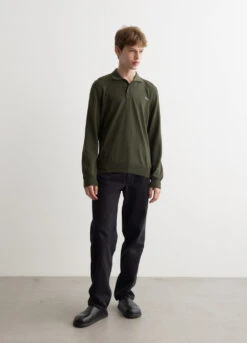 A.P.C. Polo Blaise Knit Sweater 9 A.P.C. Polo Blaise Knit Sweater -Men Clothing Store mens incu 980 66c3a06d 0d1a 402f b51b be2c4278ec06