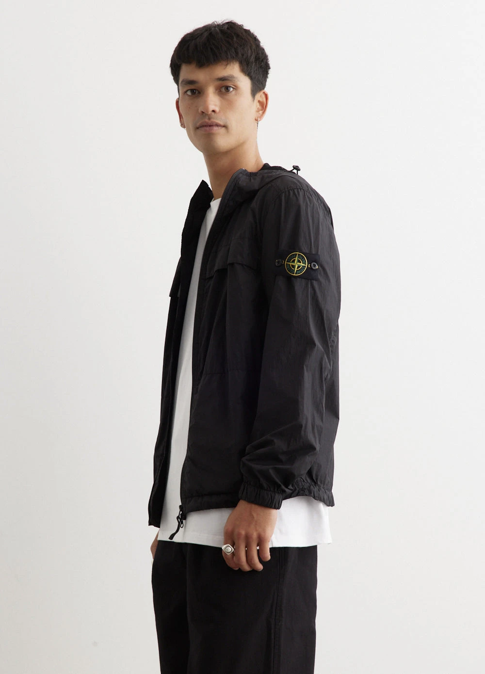 Stone Island Nylon Rep Hooded Jacket 2 Stone Island Nylon Rep Hooded Jacket - Image 2