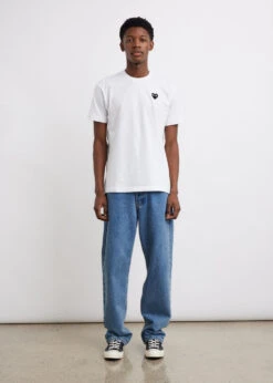 T064 Black Heart T-Shirt -Men Clothing Store mens incu will 418001