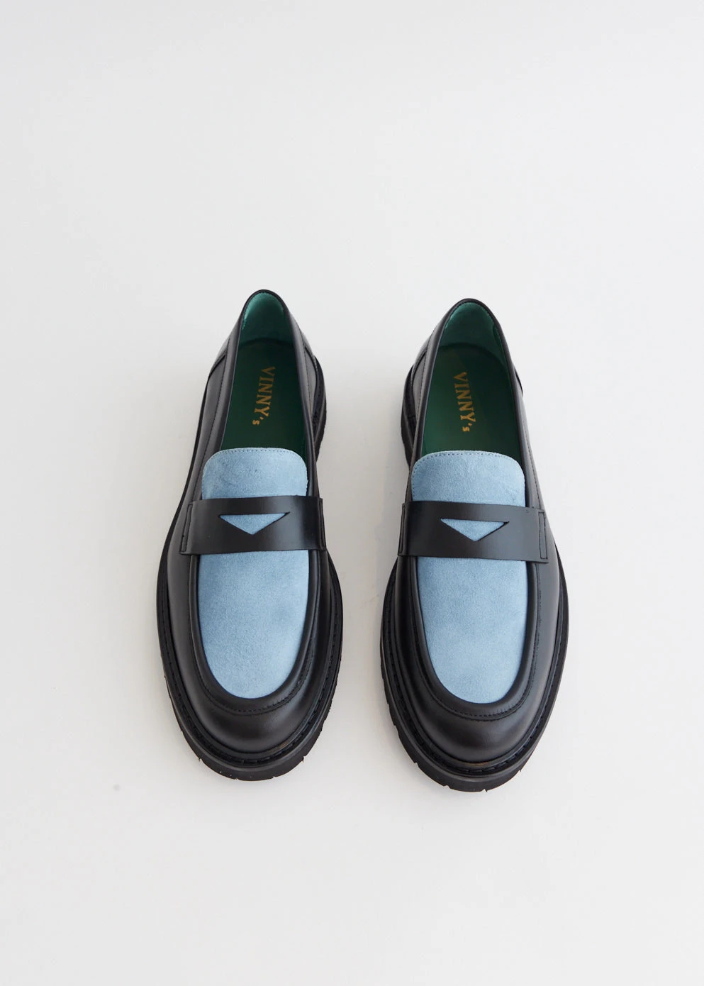 Richee Two-Tone Penny Loafers 3 Richee Two-Tone Penny Loafers - Image 3