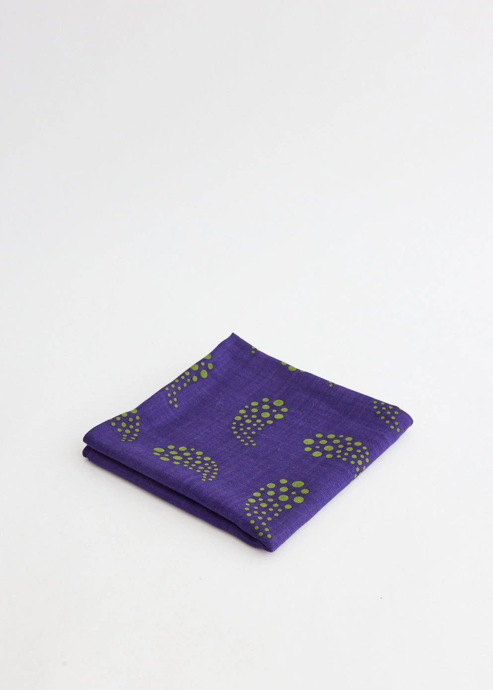 Paisley Printed Twill Scarf 1 Paisley Printed Twill Scarf