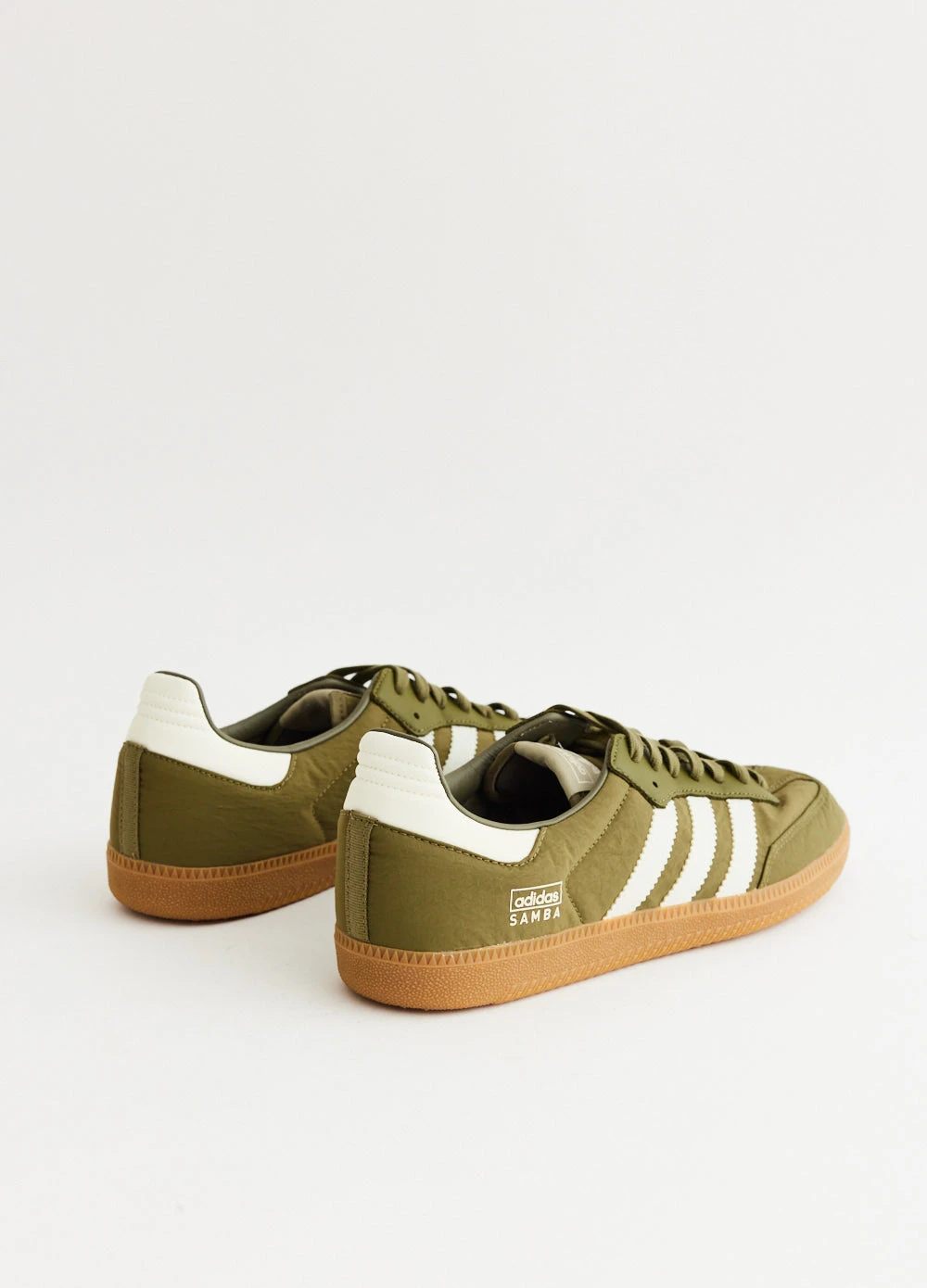 ADIDAS Samba OG 'Nylon Reflectivity - Focus Olive' Sneakers 5 ADIDAS Samba OG 'Nylon Reflectivity - Focus Olive' Sneakers - Image 5