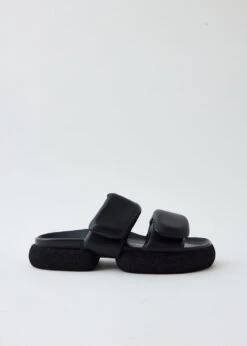 Dries Van Noten Leather Slides