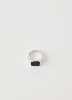 Tom Wood Cushion Black Onyx Ring -Men Clothing Store product incu 275 04ecfc55 67d8 4d45 b56e acb79aa7f1d3