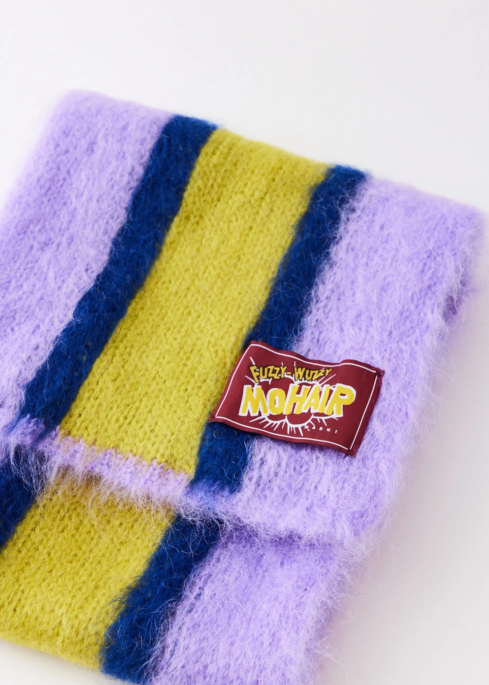 Marni Intarsia Logo Scarf 5 Marni Intarsia Logo Scarf - Image 5