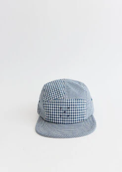 Gingham Five-Panel Hat