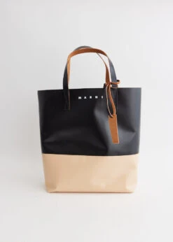 Marni Color-blocked Tote Bag