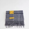 Marni Prince Of Wales Logo Wool Scarf