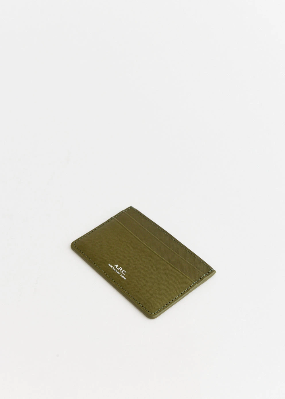 A.P.C. Porte-Cartes Andre Embossed Cardholder 2 A.P.C. Porte-Cartes Andre Embossed Cardholder - Image 2