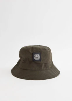 Stone Island Compass Patch Iridescent Bucket Hat