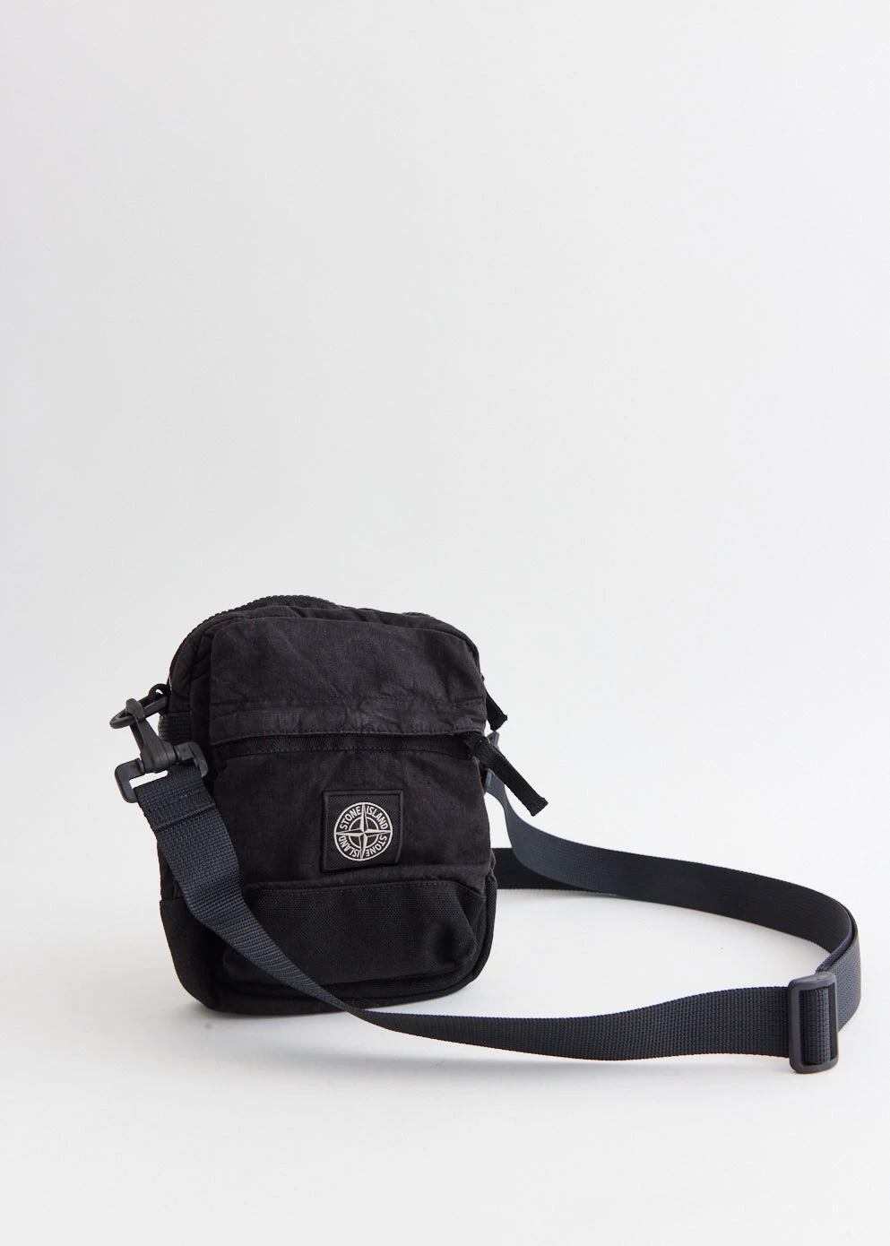 Stone Island Compass Patch Lino Nylon Tela-TC Pouch Bag 1 Stone Island Compass Patch Lino Nylon Tela-TC Pouch Bag