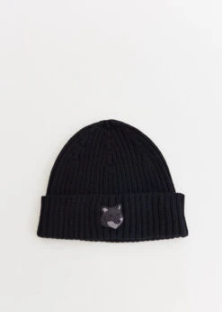 Bold Fox Head Beanie