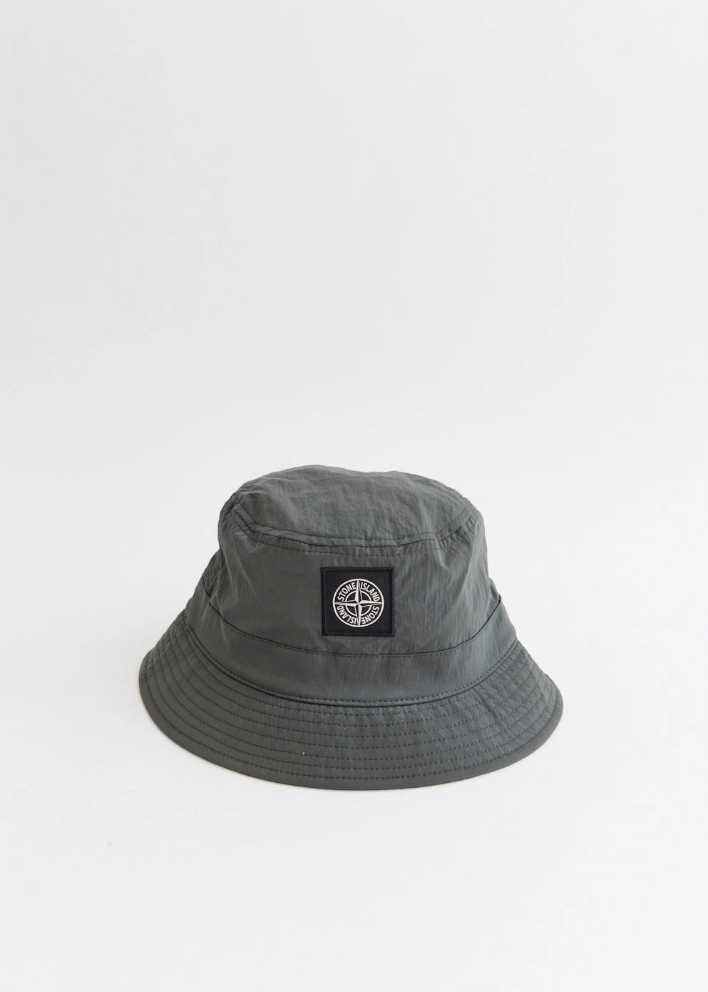 Stone Island Compass Patch Nylon Bucket Hat 1 Stone Island Compass Patch Nylon Bucket Hat
