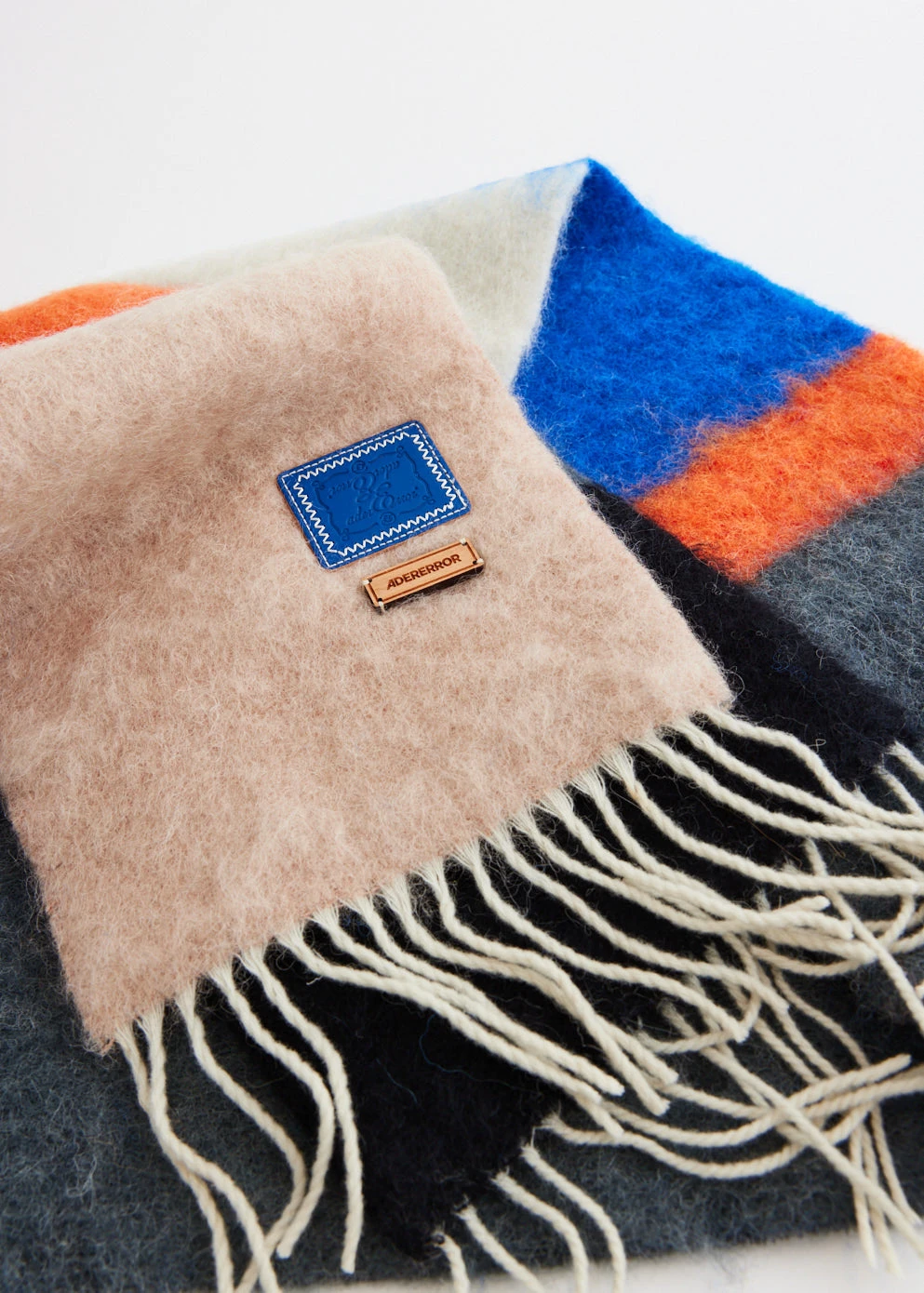 Colour Block Scarf 4 Colour Block Scarf - Image 4