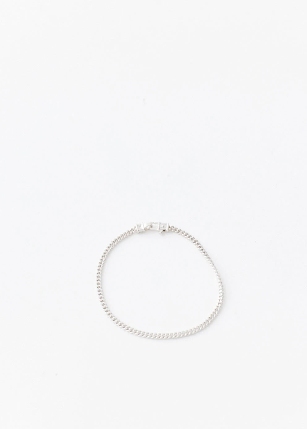 Tom Wood Curb Chain Bracelet 7.7" 1 Tom Wood Curb Chain Bracelet 7.7"