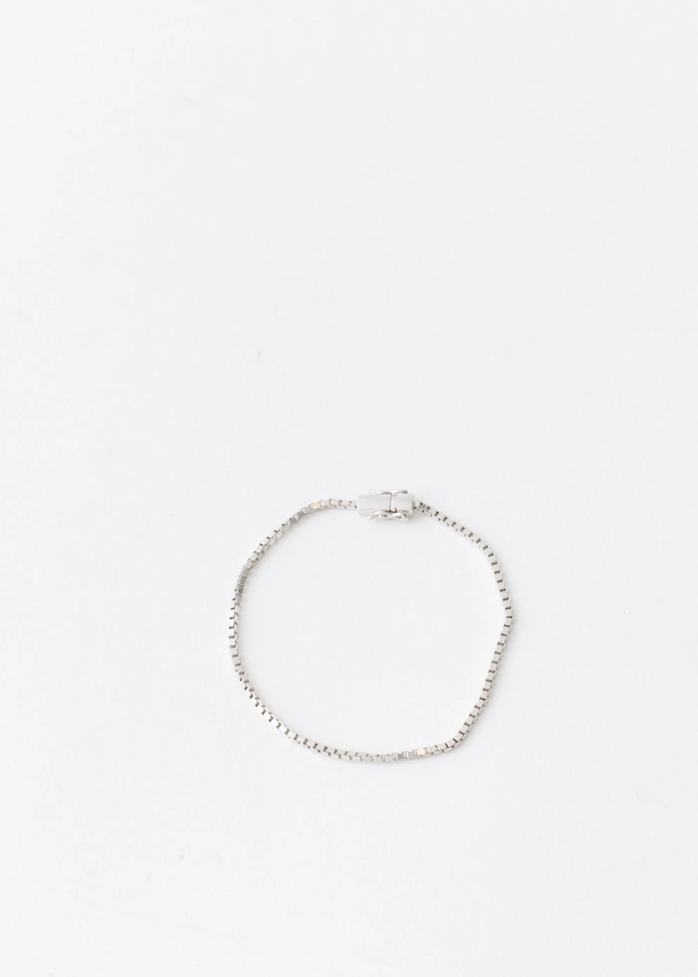 Tom Wood Square Chain Bracelet 7.7" 2 Tom Wood Square Chain Bracelet 7.7" - Image 2