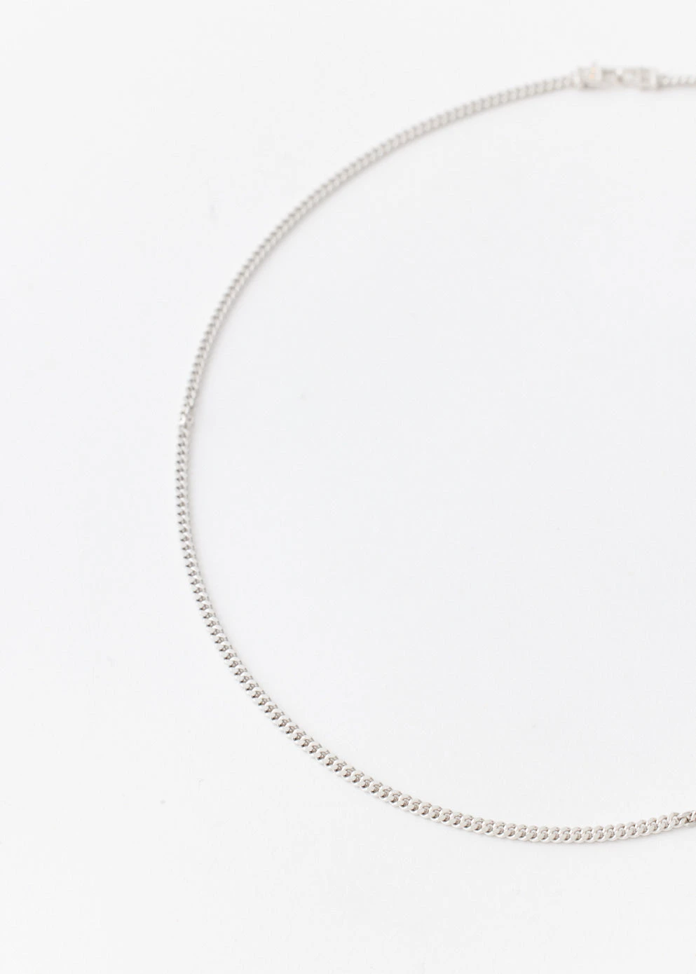 Tom Wood Curb Chain Necklace 20.5" 2 Tom Wood Curb Chain Necklace 20.5" - Image 2